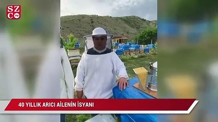 40 yıllık arıcı ailenin isyanı: "Önce desteklerle var ettiler, şimdi yok ediyorlar!"