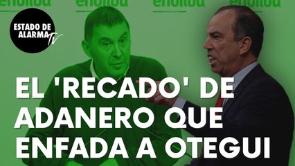 El serio ‘recado’ de Carlos García Adanero a Bildu que no gusta para nada a Otegui: “Menos clases”