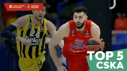 Top 5 Plays: CSKA Moscow