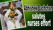 International Nurses Day: Abhishek Bachchan salutes nurses efforts to fight Covid