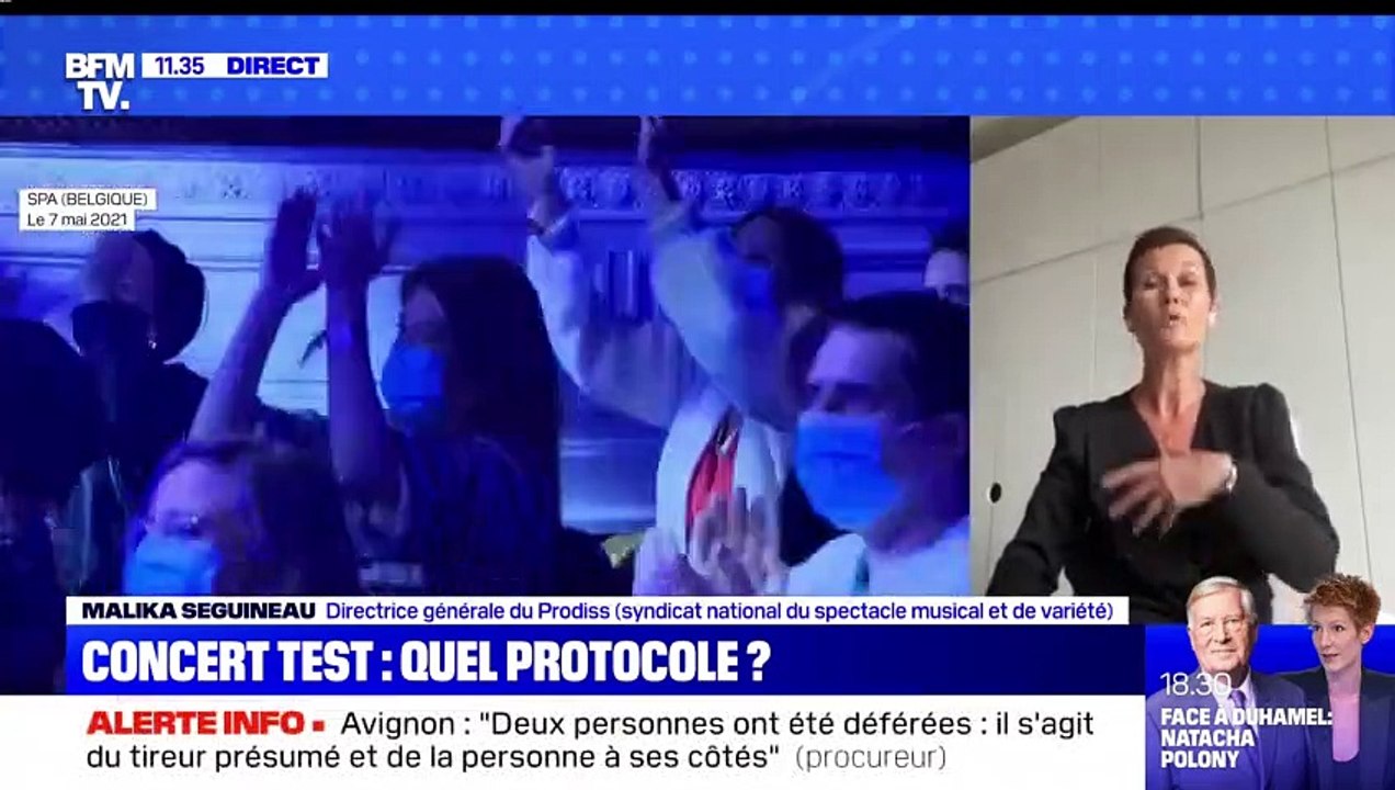 BFMTV répond à vos questions : Quel protocole pour le concert test ? - 12/05
