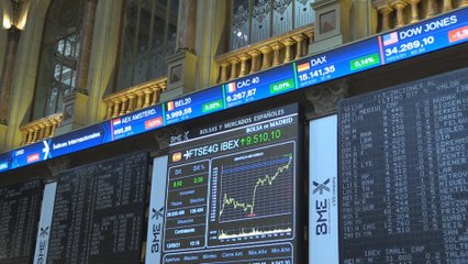 La bolsa española mantiene la tendencia plana pendiente de la inflación de EEUU