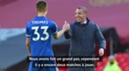 36e j. - Rodgers : "C'est un grand pas vers la Ligue des champions"