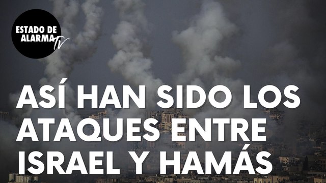 Así han sido los ataques masivos entre Israel y Hamás en Gaza que los ponen al borde de la guerra