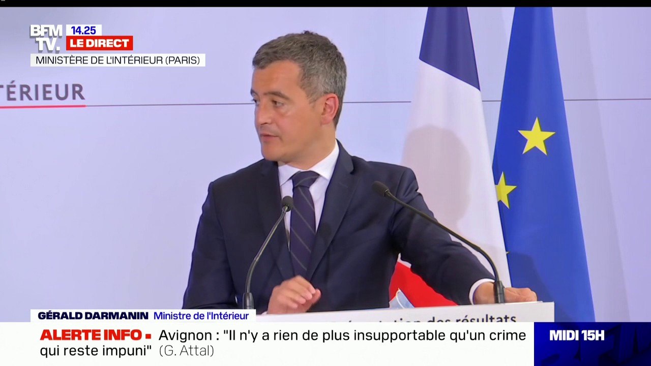 Féminicide à Mérignac: Gérald Darmanin rappelle que "la consigne est (...) de saisir systématiquement toutes les armes des personnes soupçonnées d'être en responsabilité de violences conjugales"