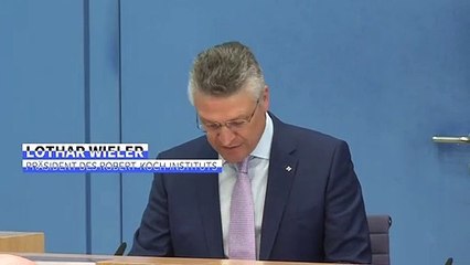 RKI-Chef Wieler: "Wir sind auf einem guten Weg"