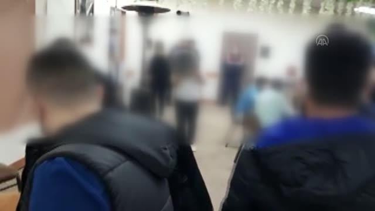 Kumar oynadığı belirlenen 35 kişiye para cezası uygulandı
