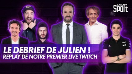 Notre lancement sur Twitch avec Julien Fébreau et sa bande !