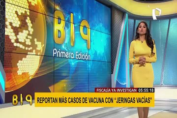 Chorrillos: Hoy vacunan a Bomberos y ancianos de 70 años