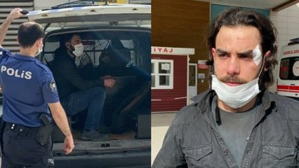 Parasını isteyen işçisini, hastanelik etti