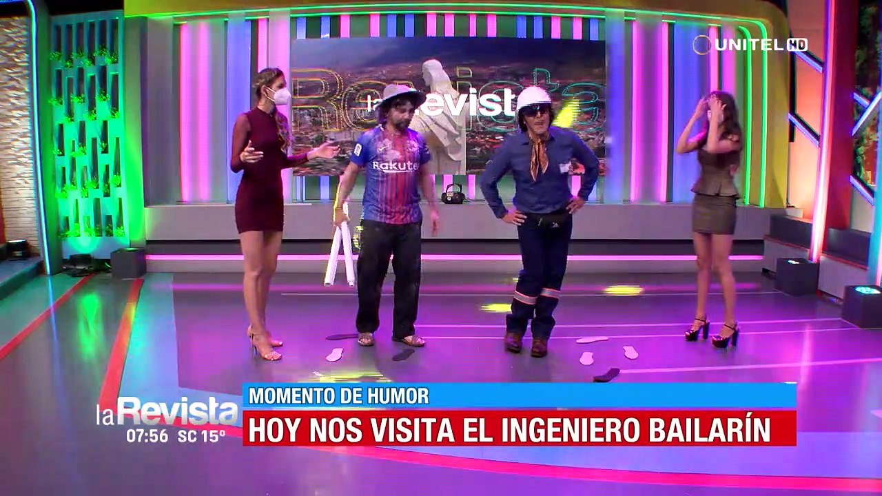 Humor: El ‘ingeniero bailarín’ enseñó algunos pasos a Kerley y Diana