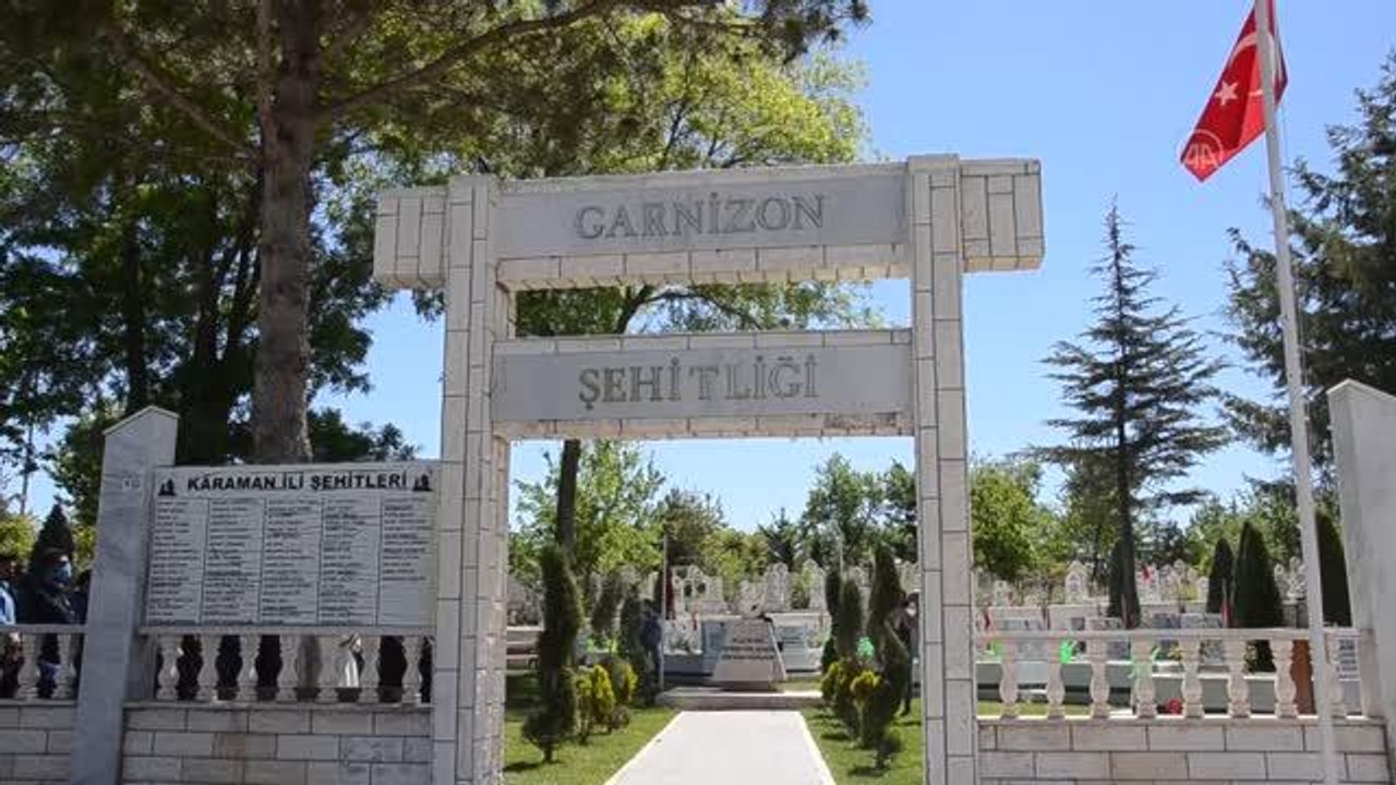 Şehitliklerde hüzünlü bayram arifesi