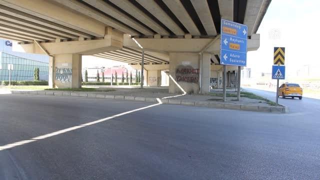 İşlek cadde ve sokaklarda kısıtlama sessizliği yaşanıyor