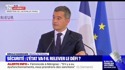 Gérald Darmanin: "La suppression du rappel à la loi est une excellente décision"