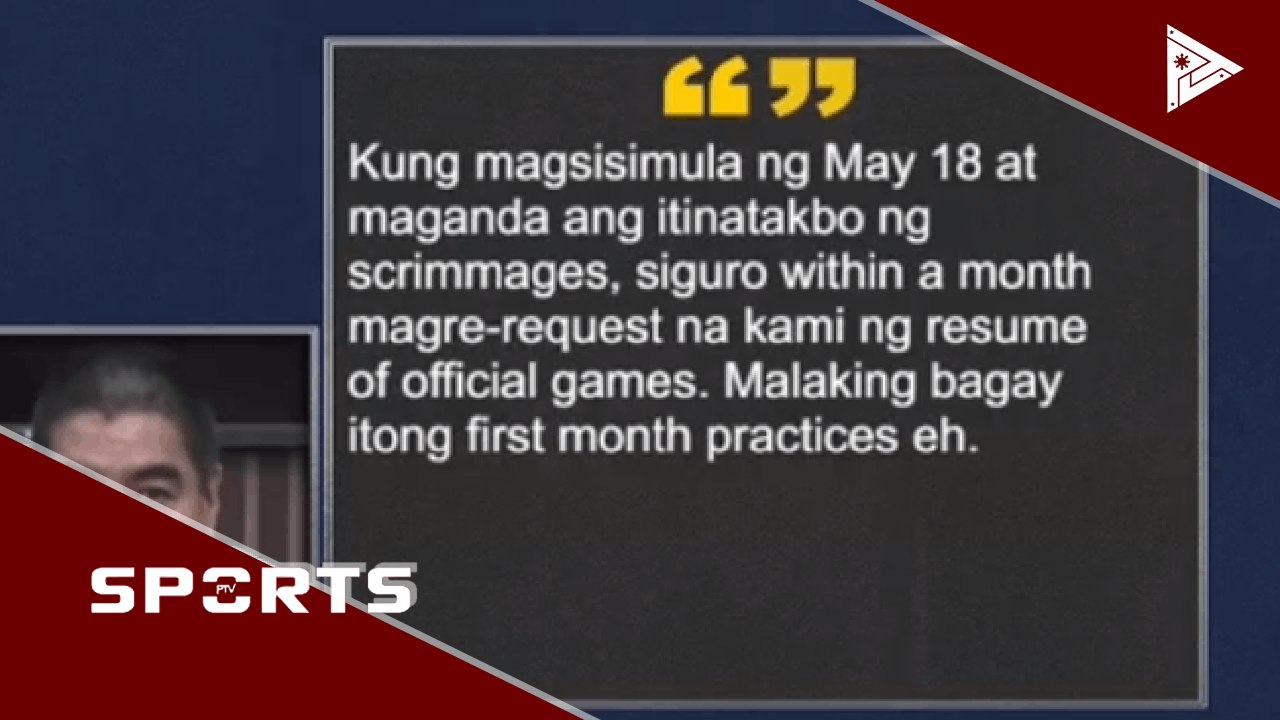 Pagbabalik-ensayo, susi para masimulan ang 46th season ng Philippine Basketball Association (PBA)