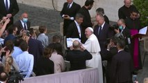 Papa comemora estar de novo entre os fiéis