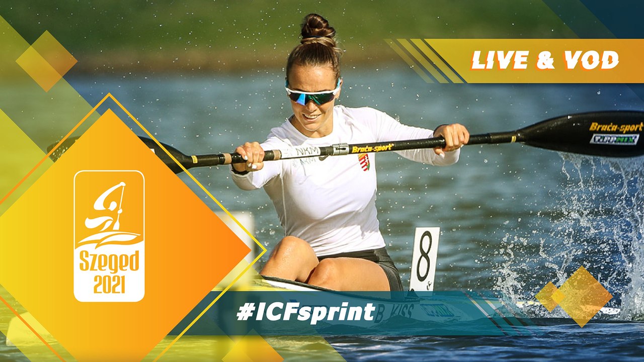 2021 Canoe-Kayak Sprint European Olympic Qualifier Szeged Hungary / Day 1 PM: Heats, Semis