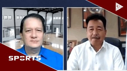 Panayam ng PTV Sports kay Dr. J Prospero 'Popoy' de Vera III