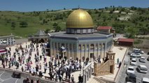 BALIKESİR - Kudüs Camisi'nde İsrail'in Mescid-i Aksa saldırılarına tepki