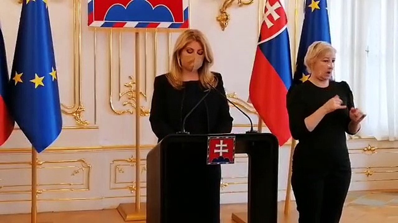 ZÁZNAM: TK prezidentky SR Zuzany Čaputovej