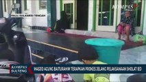 Masjid Agung Baiturahim Terapkan Prokes Jelang Pelaksanaan Sholat Ied