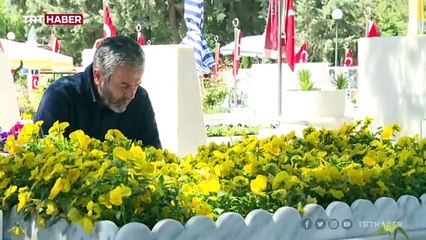 Şehitliklerde buruk bayram ziyareti