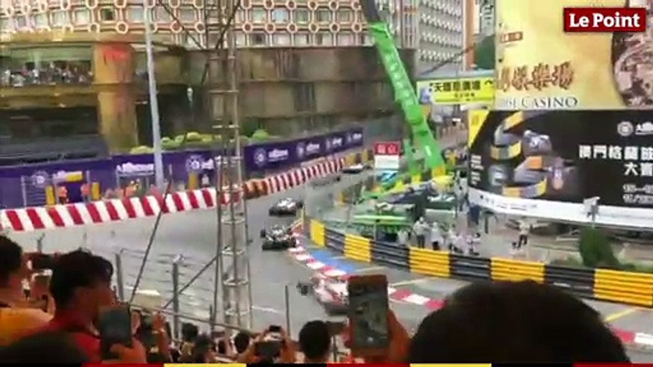 Formule 3 : terrible accident au Grand Prix de Macao