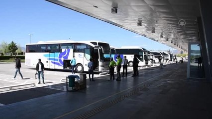 Samsun-Ankara kara yolunda tam kapanma nedeniyle bayram haftasında araç sayısı düştü