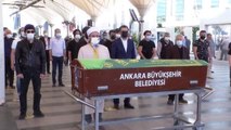 Başkentte eşi tarafından öldürülen doktor Zeynep Öğredici, son yolculuğuna uğurlandı
