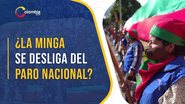 Minga indígena asegura que abandonará Cali tras rechazar el papel del Comité Nacional del Paro