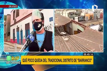 Antiguas casonas en Barranco corren peligro de derrumbarse