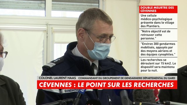 Colonel Laurent Haas : «On a eu des raisons de penser que ça pouvait aller au-delà, et c’est la raison pour la quelle la circulation est restreinte dans la zone»