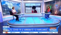 Mujer en Perú perdió 13 de sus familiares a causa del covid-19