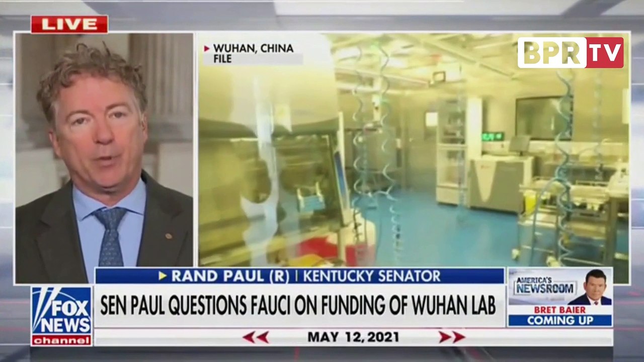 Senator Paul Questions Fauci On Funding Of Wuhan Lab