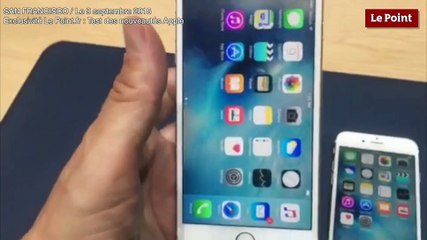 Exclusivité Le Point.fr - Test des nouveautés iPhone 6S : le "peek & pop" et la "quick action"