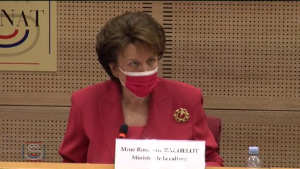 Réouverture des lieux culturels : "Nous avons un calendrier clair" assure Roselyne Bachelot