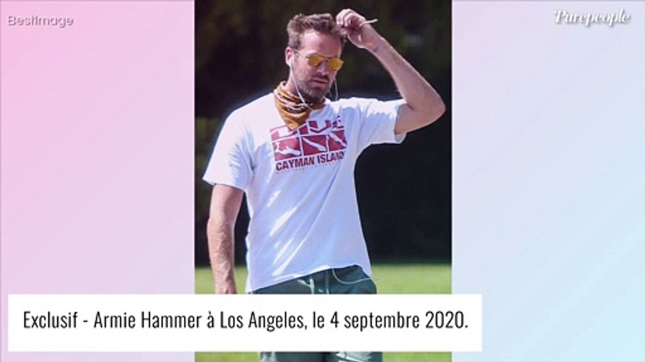 Armie Hammer : L'acteur accusé de viol a retrouvé l'amour !
