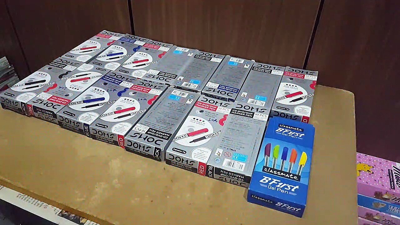 DIY 2 in 1 Dara and Chowka Bara or Ashta Chamma board games using doms marker waste boxes