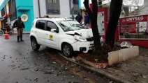 Acidente é registrado no cruzamento das Ruas Cuiabá e General Osório