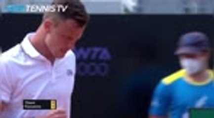 Rome - Thiem renversant face à Fucsovics
