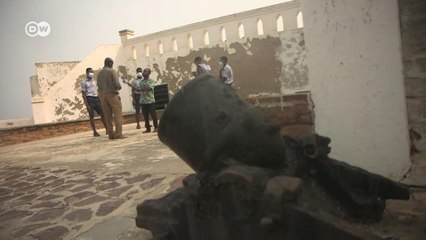 Debating slave trade at Ghana's Cape Coast Castle