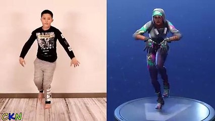 Fortnite Dance Challenge !! In Real Life With Ckn Toys
