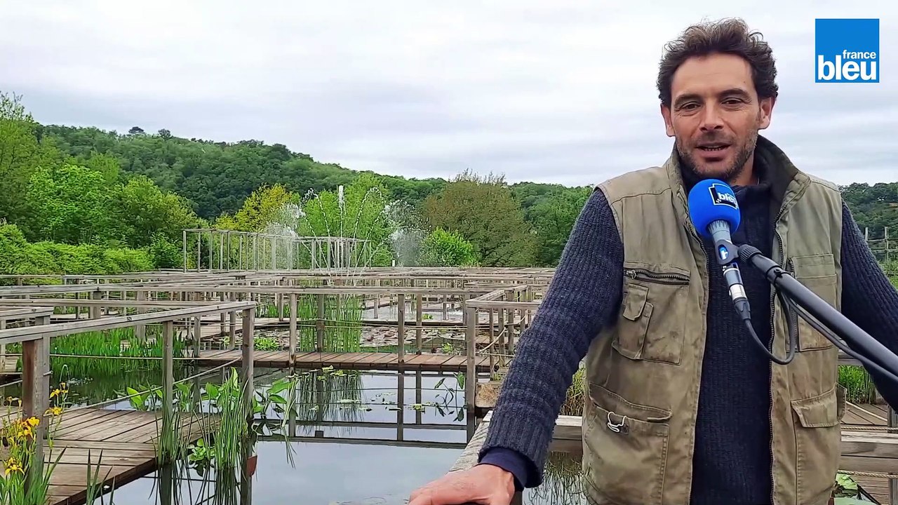 Au fil de l'eau - Steven Bernard, propriétaire des jardins d’eau à Carsac Aillac