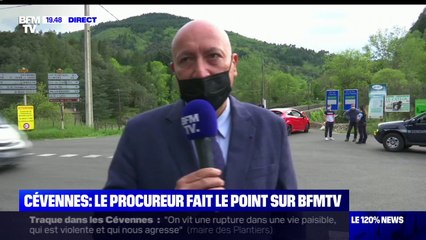 Cévennes: le fugitif "a un intérêt pour les questions survivialistes mais il n'est pas identifié" comme en étant un, selon le procureur