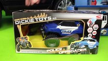 Police Cars: Ride On Toy Vehicles W/ Lego Construction Toys, Trucks & Car Surprise For Kids