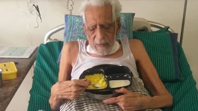 Image of the day: 104-year-old freedom fighter defeats Covid-19