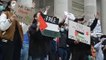 Palestine protest in Portsmouth city centre