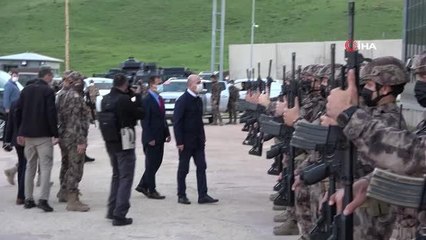 Son Dakika | Bakan Süleyman Soylu, Yüksekova'da PÖH merkezini ziyaret etti