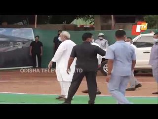 CM Naveen Pattnaik Reviews ISBT Baramunda Construction Site