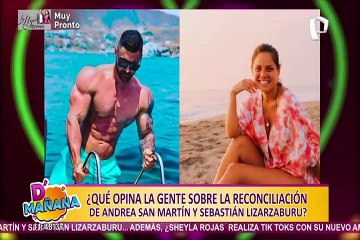 La parejita del momento: así fue la reconciliación de Andrea San Martín y Sebastián Lizarzaburu